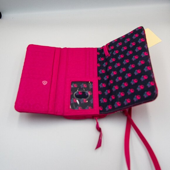 Vera Bradley Cross Body tri fold wallet all in one - Picture 2 of 2